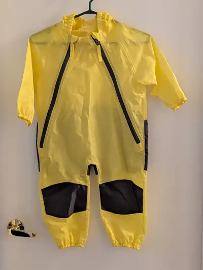 BRAND NEW ONE PIECE RAIN SUIT 2T AND RAINCOAT 3T, View more