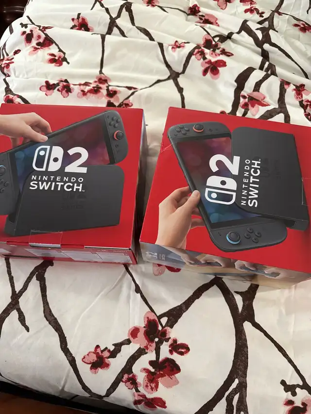 Nintendo Switch 2 + SD card + screen protector628637289500191213