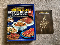 Fibre and Bran Better Health Cookbook, 1977 + Oat Cookbook