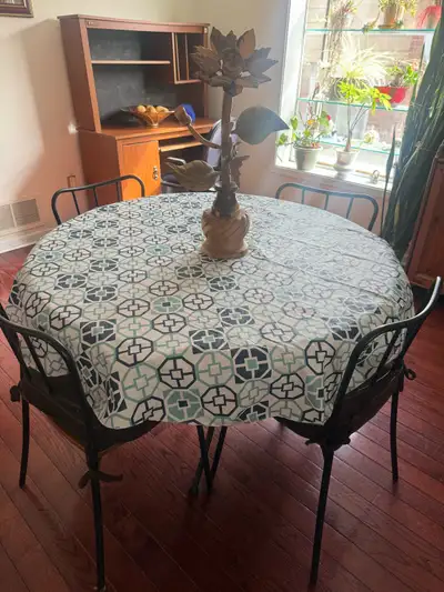 Round Dining Table and 4 Chairs, View more