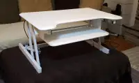 Standing Desk Converter - White