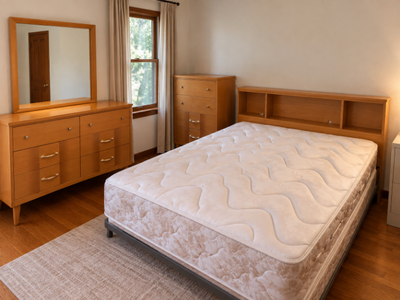 MCM 1-Bedroom Set – 4pc + Double Mattress, View more