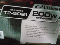 5-1/4" car speakers 200 watts