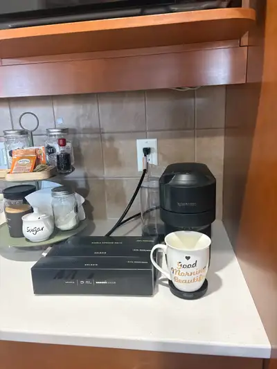 Nespresso machine with pods. Please read description, View more