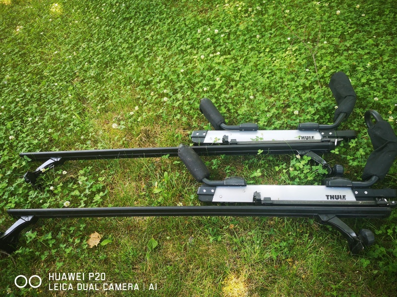 Thule roof rack and hullavator for 2021 jeep wrangler Water Sports