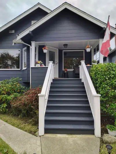 Comfortable four bedroom home on the Westside for a professional family . Close to schools, UBC and...