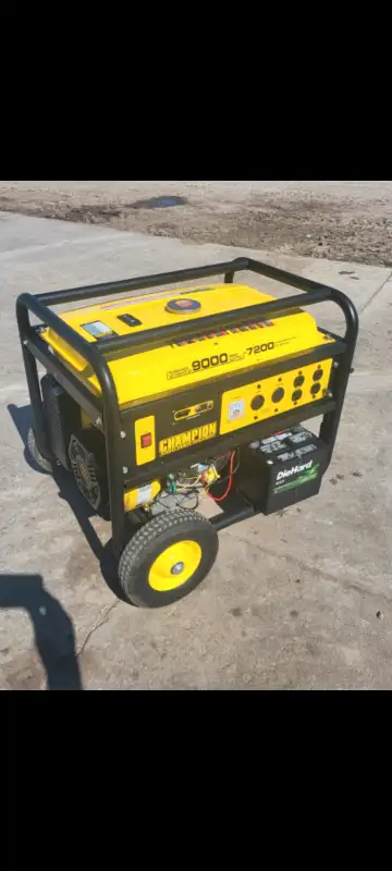 Call owner at 519 868 4266. PORTABLE CHAMPION GENERATOR for SALE · Model # 41552 · 7,200 running wat...