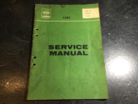 1962-68 Volvo B18B & B18D Engine Manual 122S Amazon 123GT P1800