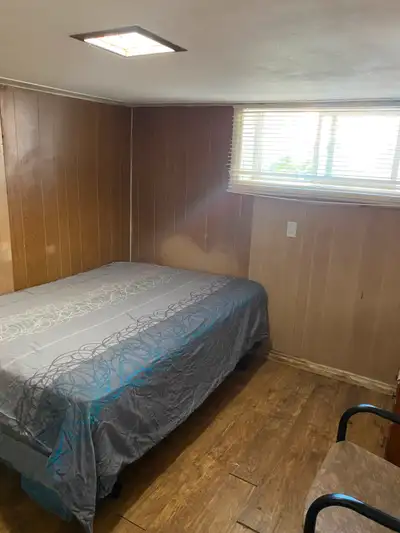 One Basement Room for Rent $475/month includes Utilities.