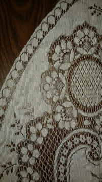 Lace Table Cloth 52" wide x 78" long - Tablecloth