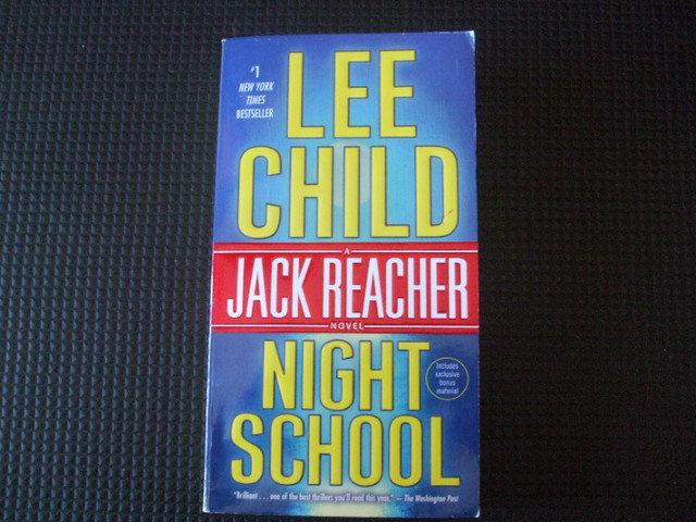 Night School by Lee Child in Fiction in Cambridge