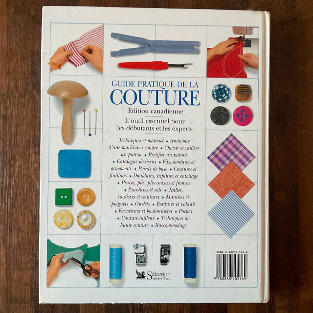 Guide pratique de la Couture, Sélection du Reader’s Digest dans Manuels  à Lévis - Image 2