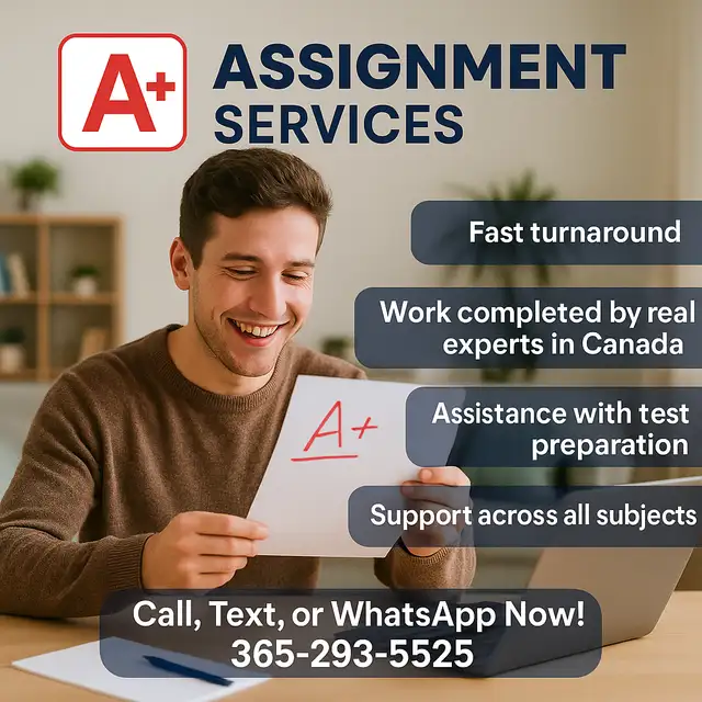 Professional Essay Writing, Assignment, and Test-Taking Services63660967213185121