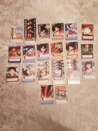 Inuyasha TCG cards ($27-OBO)