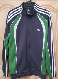 Men's Adidas ClimaLite Zippered Track Jacket Size M - LIKE NEW!