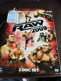 DVD Best of RAW 2009 WWE WWF 3 Discs Set Bootb 276