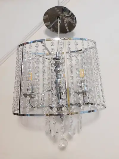 Crystal Drum Chandelier Light, View more