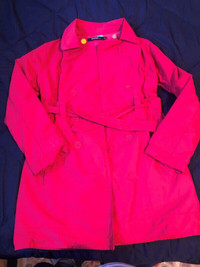 'George' Girl's Bright Rose Jacket (S)