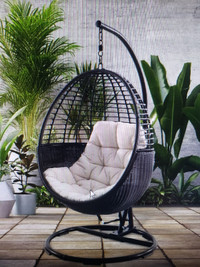 Egg Lounge Chair -Steel
