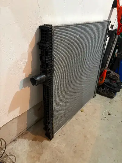 I have a used Radiator out of a 2018 579 peterbilt the radiator was less than a year old and it got...