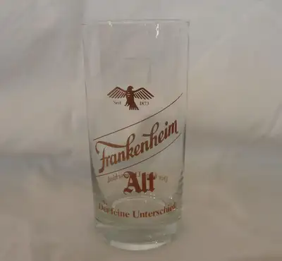 Vintage German Beer Glass - Frankenheim Dusseldorf, View more