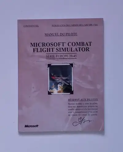 Microsoft Combat Flight Simulator manuel du pilote guerre1939-45, View more