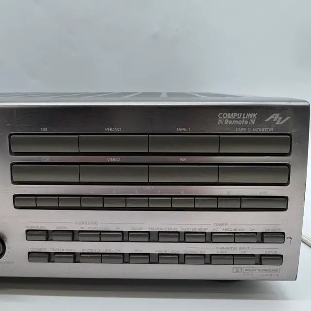 Vintage 1990s JVC RX-509VTN Digital Surround Stereo Receiver Dol in Stereo Systems & Home Theatre in City of Toronto - Image 5
