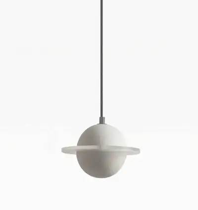 Planet Shape Industrial Cement Pendant Lamp, View more