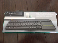LOGITECH Wireless Touch Keyboard k400 Plus