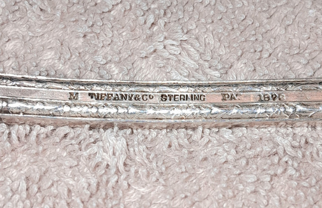 Tiffany and Co Vintage Sterling Silver Serving Fork in Arts & Collectibles in Leamington - Image 3