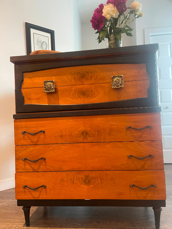 MCM tall boy Dresser Dressers & Wardrobes Edmonton Kijiji