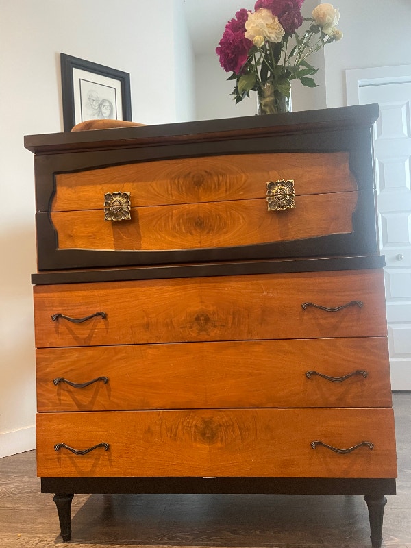 MCM tall boy Dresser Dressers & Wardrobes Edmonton Kijiji