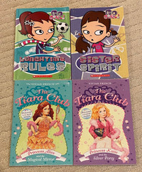 Set of 4 Books (The Tiara Club & Go Girls Series)
