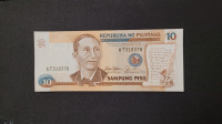 Banknote Philippines 10 piso 1985 *Rare* Marcos