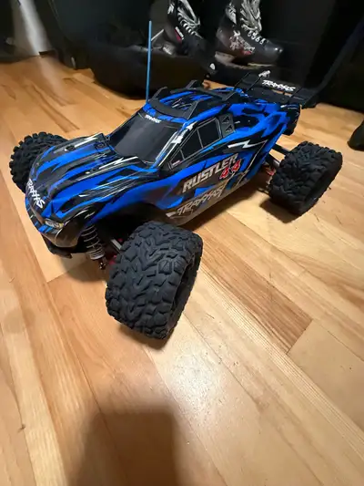 Traxxas rustler 4x4 RC car, View more