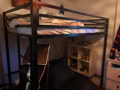 Metal Kids Loft Bed, View more
