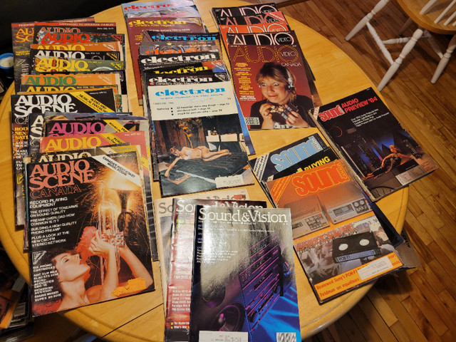 Lot de revues Hi-Fi (Systèmes de son), Années 60 à 90s dans Magazines  à Laval/Rive Nord - Image 4