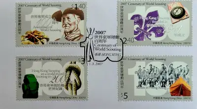 Centenary of World Scouting FDC - 2007 (HK), View more