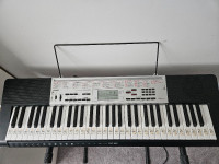 Casio LK-190 61-Key Keyboard (with Key Lighting System) and Stan