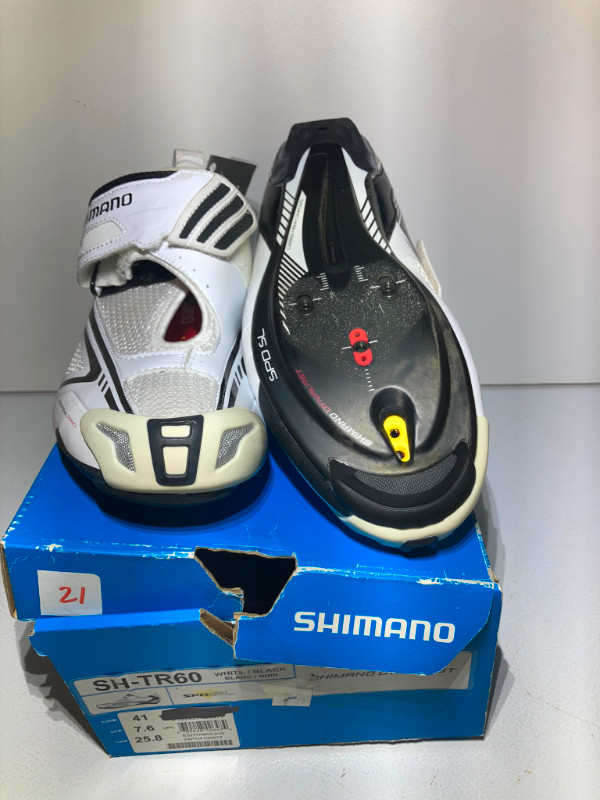 Souliers de vélo de triathlon Shimano TR60 - Homme dans Vêtements, chaussures et accessoires  à Lévis