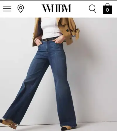 White House, Black market high-rise Flare Jeans, View more