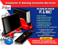 WE REPAIR ALL TYPES OF COMPUTERS AND LAPTOPS!!!!!