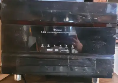 Paramax P-510 5.1 A/V surround sound receiver. Lot FHBW2D2rec PLEASE read the ad carefully My name -...