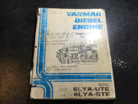 Yanmar 6LYA-UTE & 6LYA-STE Diesel Engine Parts Catalog