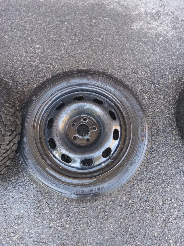 Winter tires (Nordic/Goodyear) on rims in Tires & Rims in Kingston - Image 3