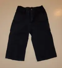 Janie and Jack Baby Boys Navy Blue Trouser Pants Size 6-12 Month