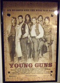 YOUNG GUNS MOVIE POSTER