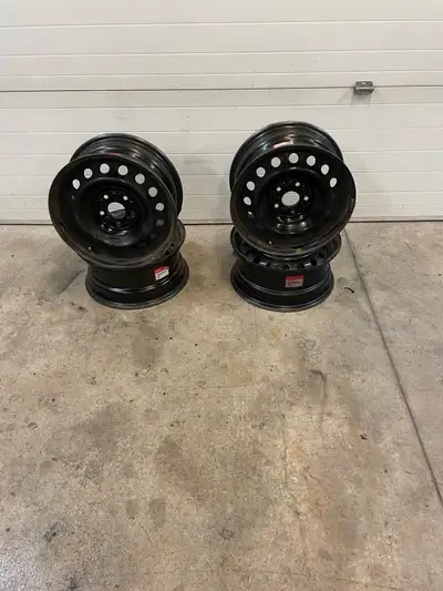 4 Honda Civic steel wheels