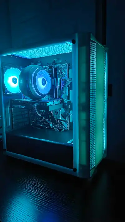Gaming PC Ryzen 5 3400G/16Gb DDR4/RX5500XT 8Gb/SSD 256Gb/HDD 2Tb, View more