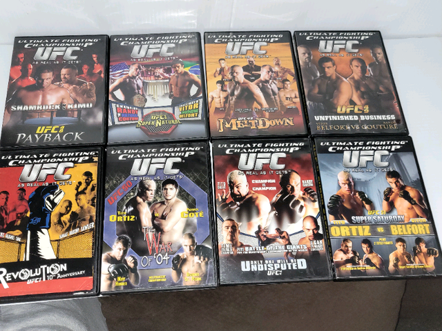 UFC- DVD's REAL AS IT GETS # 43, 44, 45, 47, 48,49, 50 & 51 in CDs, DVDs & Blu-ray in City of Montréal - Image 3